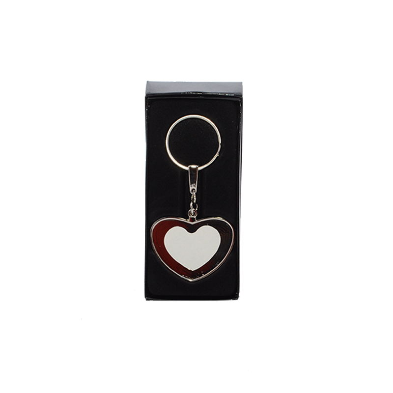 Sublimasyon Metal Anahtarlık Kalp Çift Taraf KR10 - 1