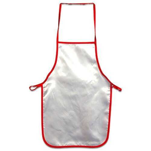 Sublimasyon Mutfak Önlüğü Kırmızı Biyeli - 1