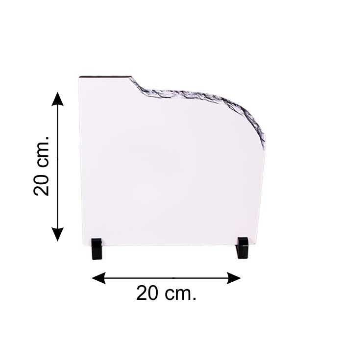 Sublimasyon Oval Taş SH08 (Sol) 20x20 - 2