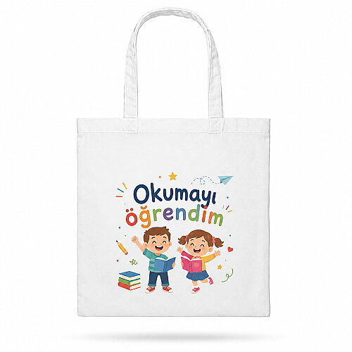 Sublimasyon Pamuklu Çanta - Liva - 