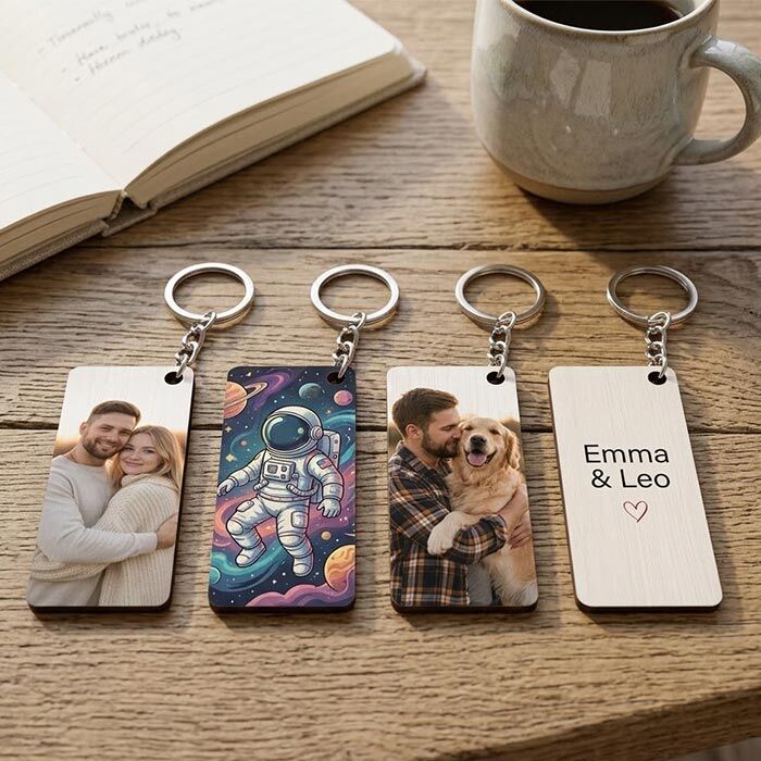 Sublimasyon Plaka Anahtarlık Tek Taraflı - 1