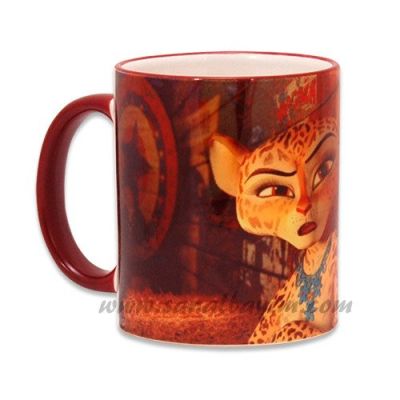 Sublimasyon Sapı Bordo Renkli İthal Kupa - 1