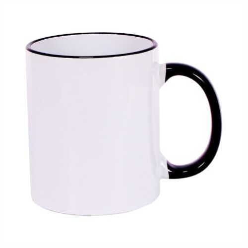 Sublimasyon Sapı Siyah Renkli İthal Kupa - 