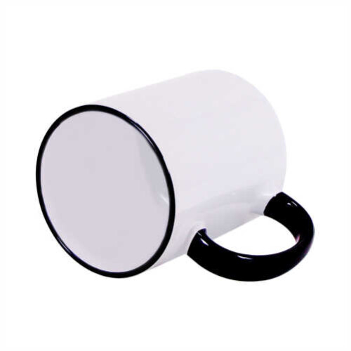 Sublimasyon Sapı Siyah Renkli İthal Kupa - (1)