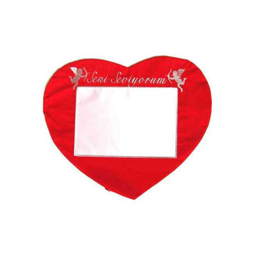 Sublimasyon Seni Seviyorum Yatay Kalp Kılıf - 