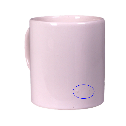 Sublimasyon Seramik Beyaz Kupa B Kalite - (1)