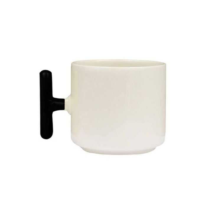 Sublimasyon Seramik T Kupa Bardak Sapı Siyah - 2