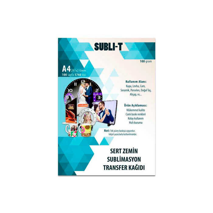 Süblimasyon Sert Zemin Transfer Kağıtları - 2