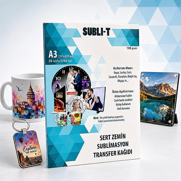 Süblimasyon Sert Zemin Transfer Kağıtları - 1