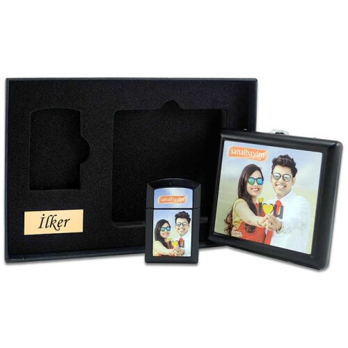 Sublimasyon Sigara Kutusu ve Çakmak Seti - 