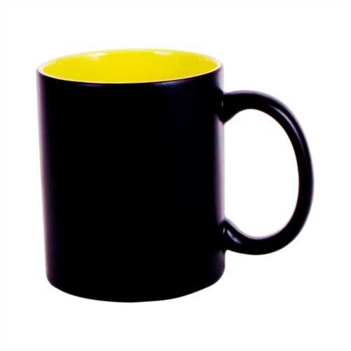 Sublimasyon Sihirli İçi Sarı Kupa - 