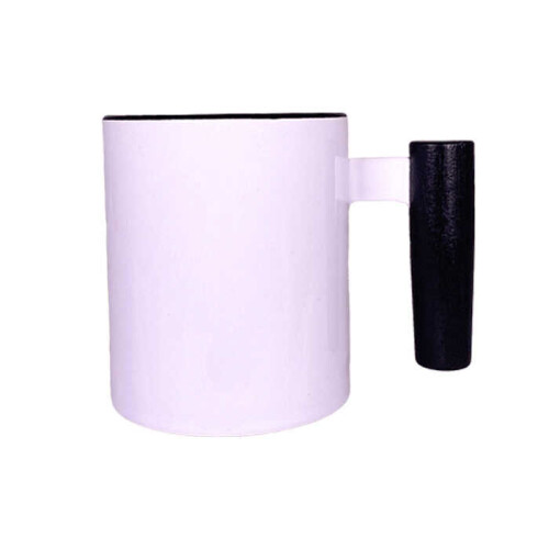 Süblimasyon Siyah Ahşap Saplı ve İçli Kupa UC - (1)