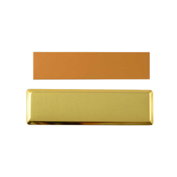 Sublimasyon Yaka İsimlik Kart KC3015 Altın Dikdör - 2