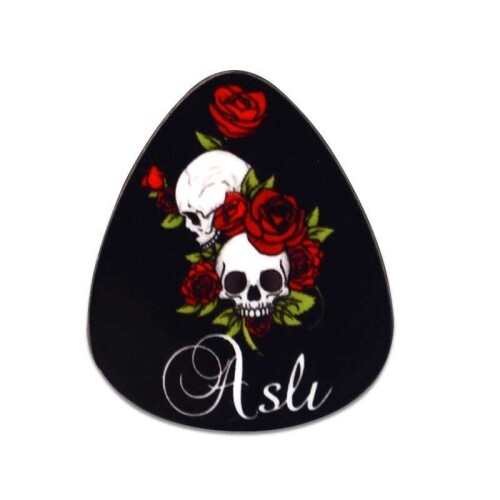 Sublimasyon Yaka Rozeti HDF Pena 4x4,5cm - 