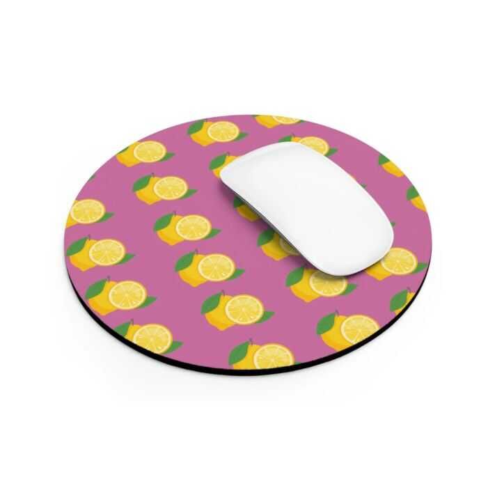 Sublimasyon Yuvarlak Mouse Pad 3mm 19,5cm - 1