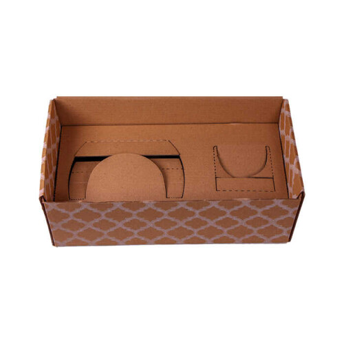 Tekli Kahve Fincanı Hediye Kutusu 1325 Antik Beyaz - 4