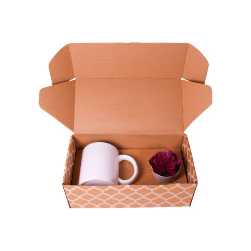 Tekli Kupa Hediye Kutusu 1325 Antik Beyaz - 2