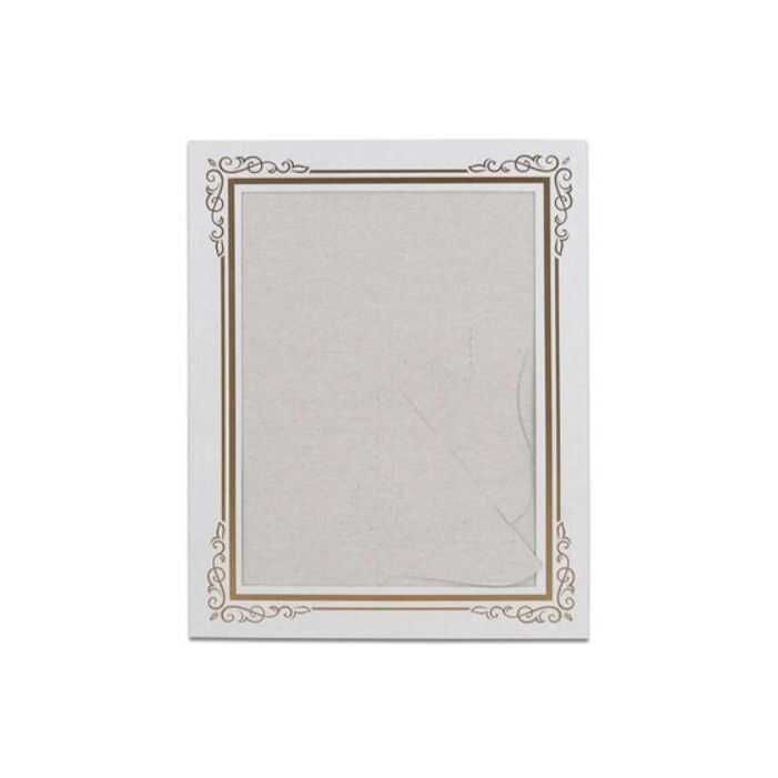 Tekli Paspartu Karton 15x21 100 lü Paket Beyaz - 1