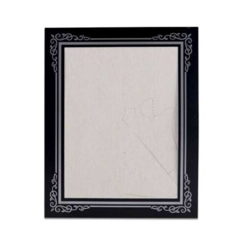 Tekli Paspartu Karton 15x21 100 lü Paket Siyah - 