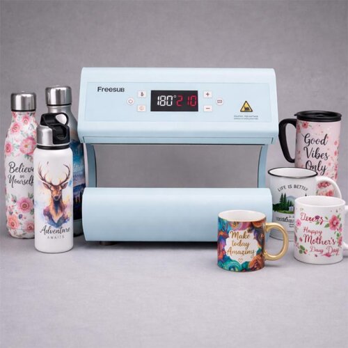 Termos ve Matara Baskı Makinası F300S 20oz - (1)