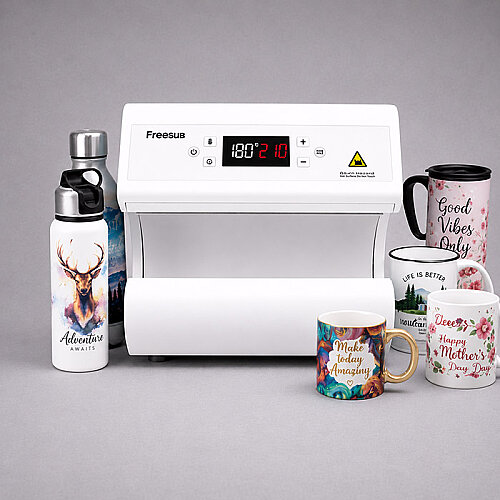 Termos ve Matara Baskı Makinası F300S 20oz - Digitronix