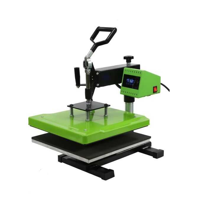 Tişört Baskı Presi 40x50 Swing Away HP3805B Yeşil - 2