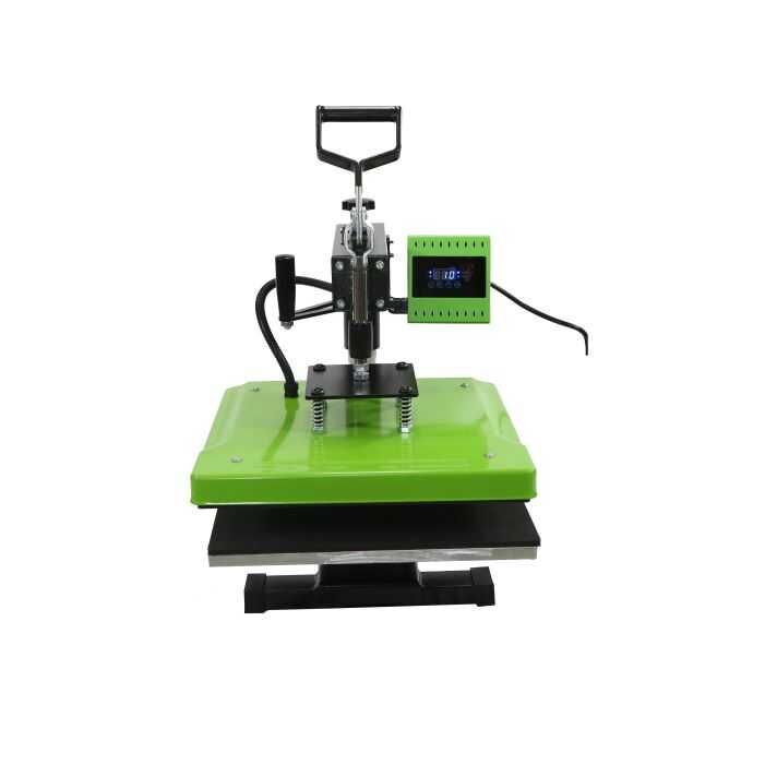 Tişört Baskı Presi 40x50 Swing Away HP3805B Yeşil - 4