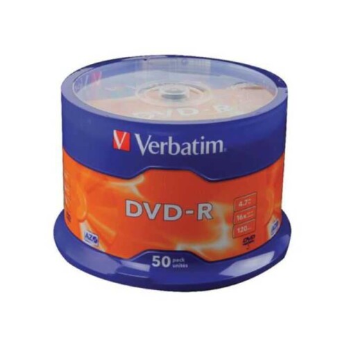 Verbatim DVD-R 4,7GB 50lik Paket - 