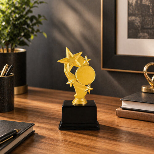 Yıldız Figürlü Ödül Kupası - (1)