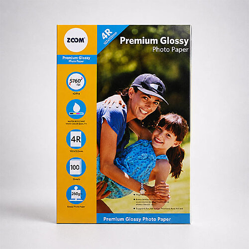 ZOOM 10X15 Parlak Fotoğraf Kağıdı 260gr 100lü - 